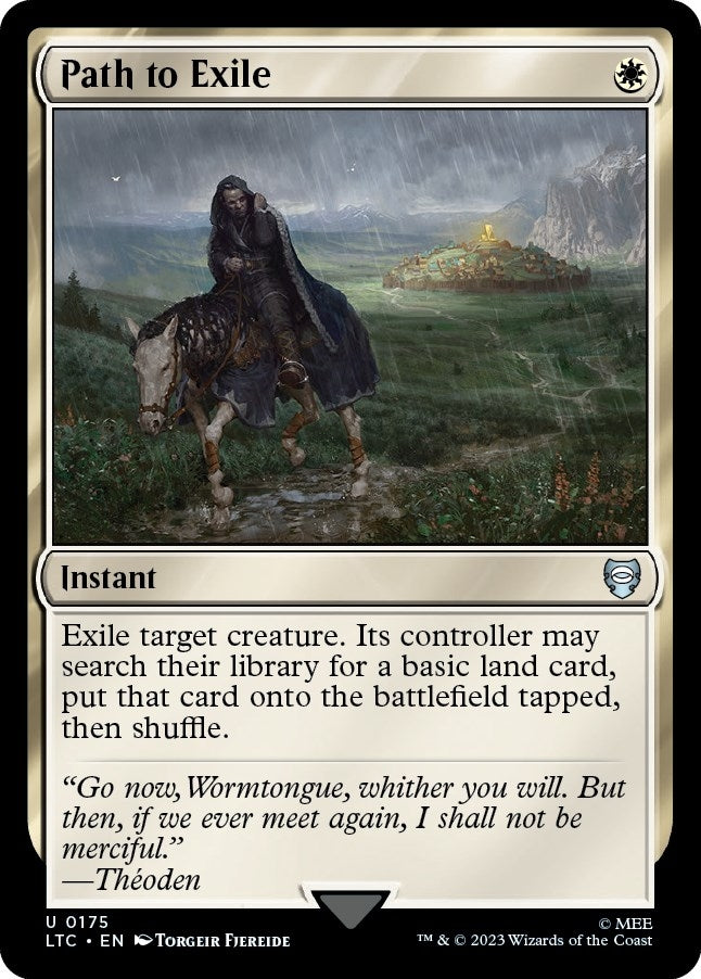 Image for Path to Exile (Commander: The Lord of the Rings: Tales of Middle-earth) (175) - Magic: The Gathering