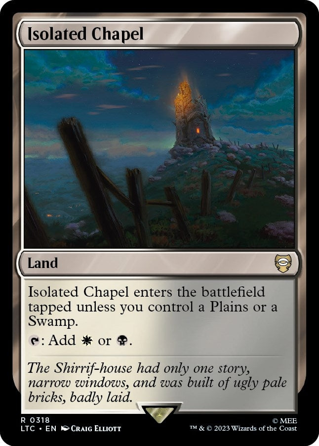 Image for Isolated Chapel (Commander: The Lord of the Rings: Tales of Middle-earth) (318) - Magic: The Gathering
