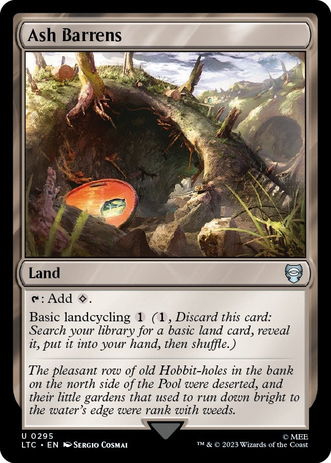Image for Ash Barrens (Commander: The Lord of the Rings: Tales of Middle-earth) (295) - Magic: The Gathering