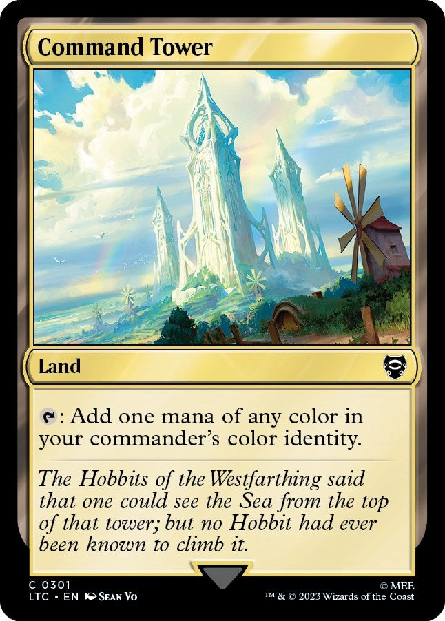 Image for Command Tower (Commander: The Lord of the Rings: Tales of Middle-earth) (301) - Magic: The Gathering