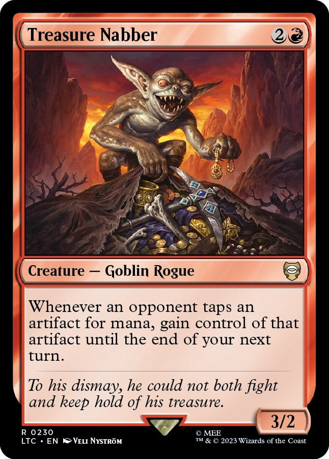 Image for Treasure Nabber (Commander: The Lord of the Rings: Tales of Middle-earth) (230) - Magic: The Gathering