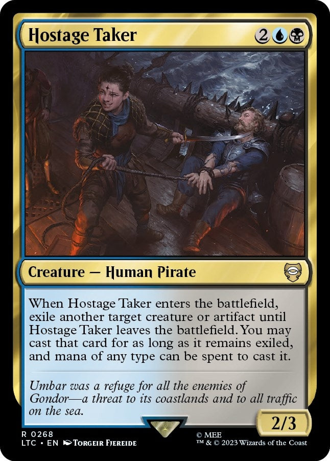 Image for Hostage Taker (Commander: The Lord of the Rings: Tales of Middle-earth) (268) - Magic: The Gathering