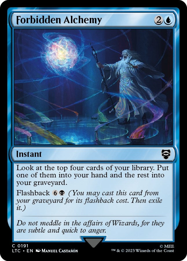 Image for Forbidden Alchemy (Commander: The Lord of the Rings: Tales of Middle-earth) (191) - Magic: The Gathering