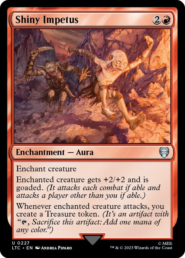 Image for Shiny Impetus (Commander: The Lord of the Rings: Tales of Middle-earth) (227) - Magic: The Gathering