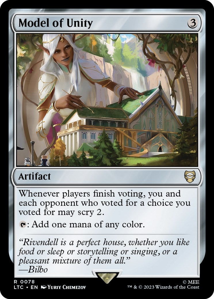 Image for Model of Unity (Commander: The Lord of the Rings: Tales of Middle-earth) (78) - Magic: The Gathering