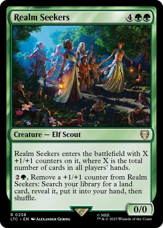 Image for Realm Seekers (Commander: The Lord of the Rings: Tales of Middle-earth) (258) - Magic: The Gathering