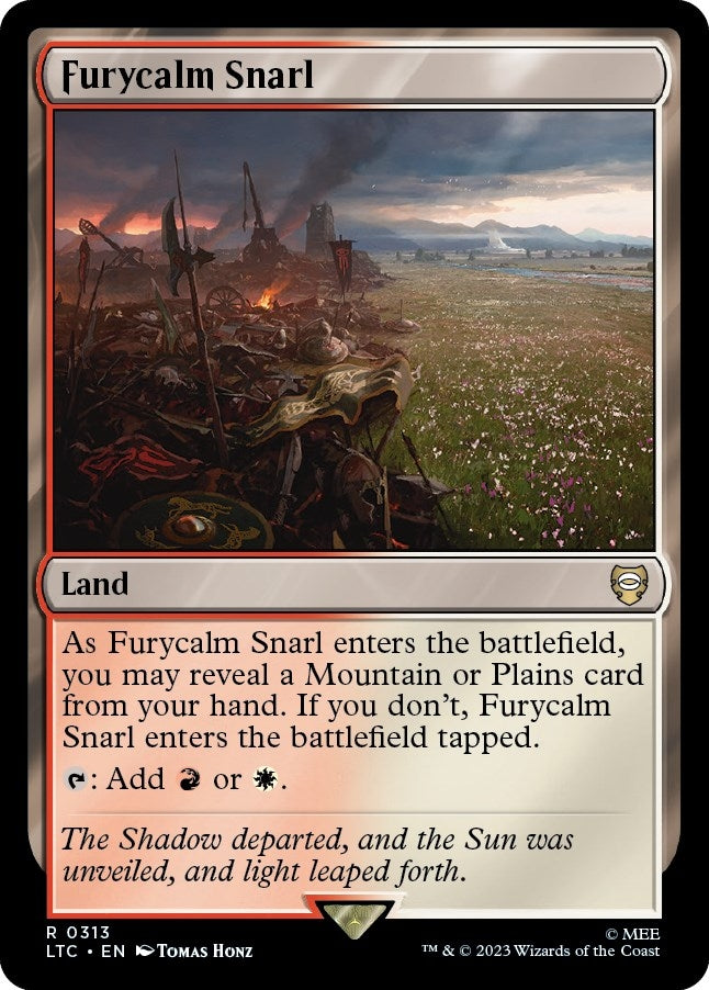 Image for Furycalm Snarl (Commander: The Lord of the Rings: Tales of Middle-earth) (313) - Magic: The Gathering