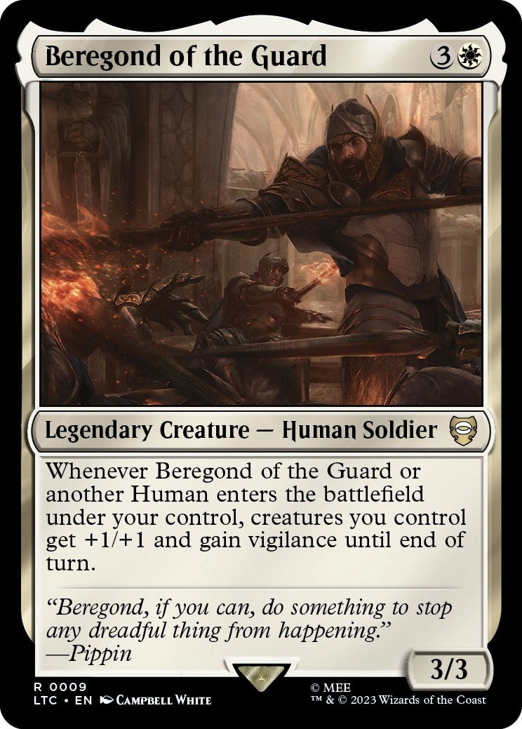 Image for Beregond of the Guard (Commander: The Lord of the Rings: Tales of Middle-earth) (9) - Magic: The Gathering