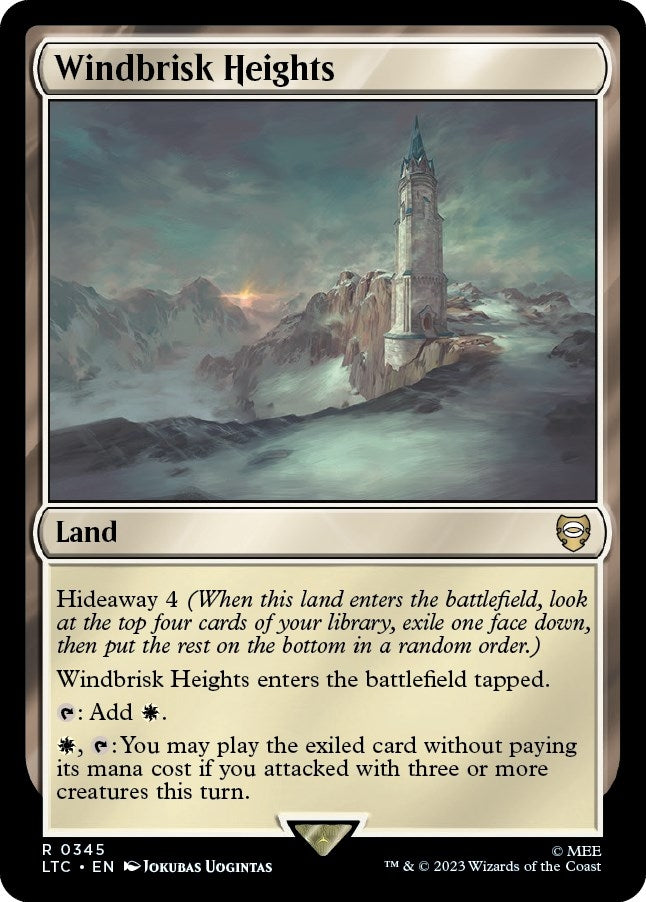 Image for Windbrisk Heights (Commander: The Lord of the Rings: Tales of Middle-earth) (345) - Magic: The Gathering