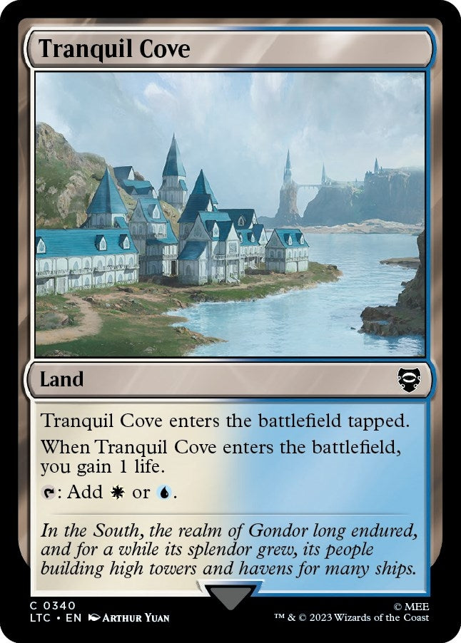 Image for Tranquil Cove (Commander: The Lord of the Rings: Tales of Middle-earth) (340) - Magic: The Gathering