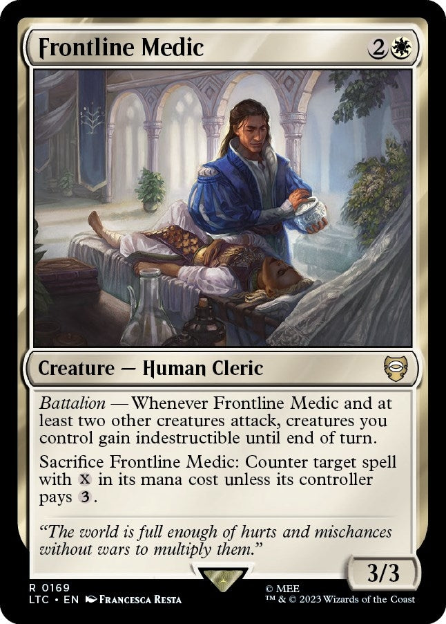 Image for Frontline Medic (Commander: The Lord of the Rings: Tales of Middle-earth) (169) - Magic: The Gathering