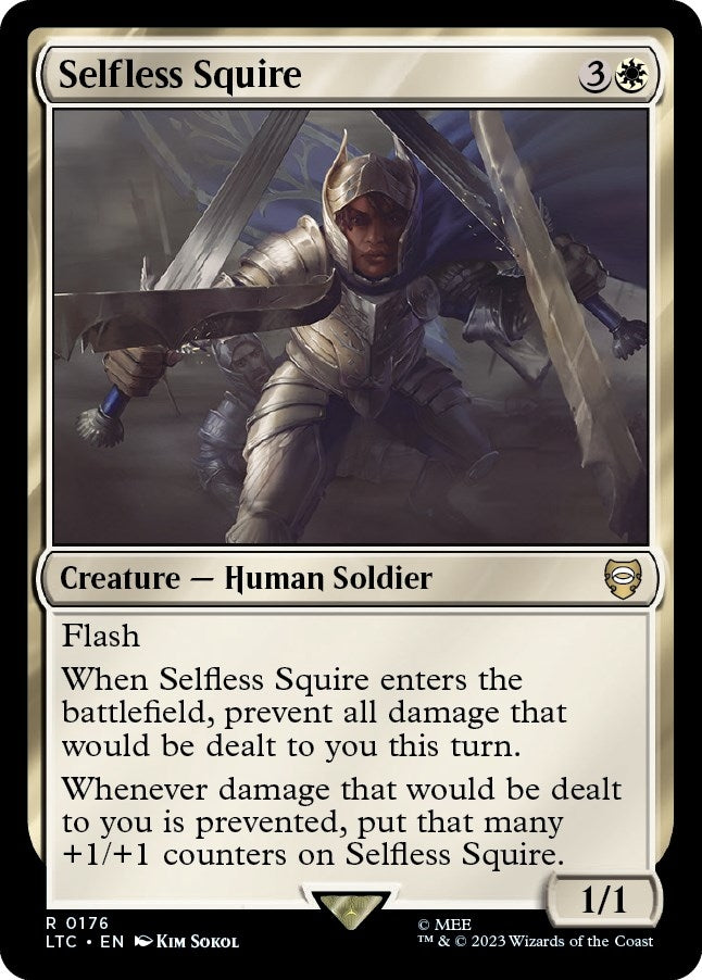 Image for Selfless Squire (Commander: The Lord of the Rings: Tales of Middle-earth) (176) - Magic: The Gathering