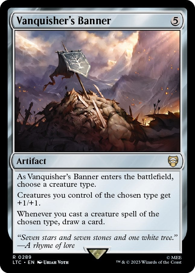 Image for Vanquisher's Banner (Commander: The Lord of the Rings: Tales of Middle-earth) (289) - Magic: The Gathering
