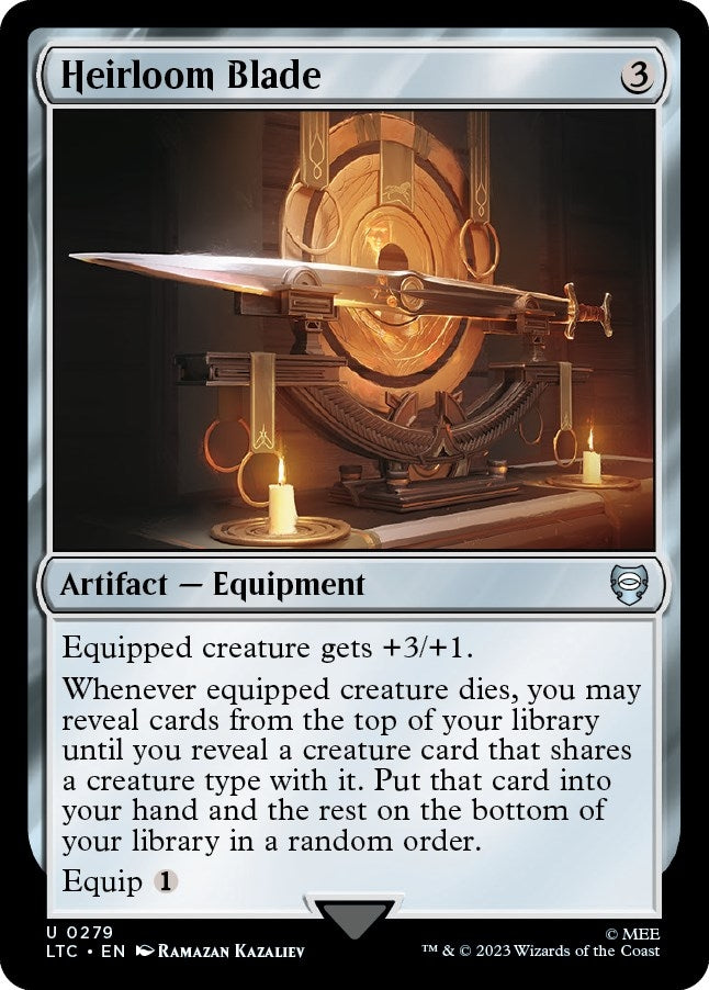 Image for Heirloom Blade (Commander: The Lord of the Rings: Tales of Middle-earth) (279) - Magic: The Gathering