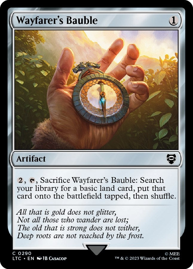 Image for Wayfarer's Bauble (Commander: The Lord of the Rings: Tales of Middle-earth) (290) - Magic: The Gathering