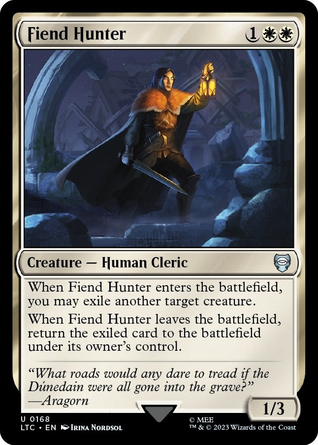 Image for Fiend Hunter (Commander: The Lord of the Rings: Tales of Middle-earth) (168) - Magic: The Gathering