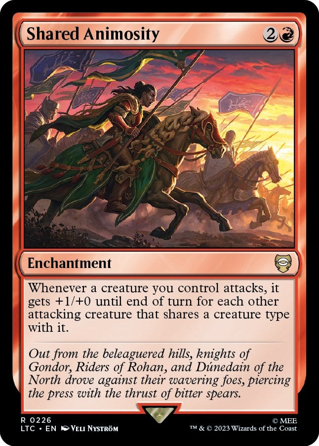 Image for Shared Animosity (Commander: The Lord of the Rings: Tales of Middle-earth) (226) - Magic: The Gathering