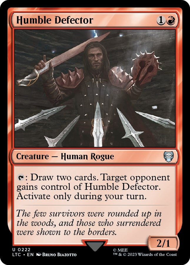 Image for Humble Defector (Commander: The Lord of the Rings: Tales of Middle-earth) (222) - Magic: The Gathering