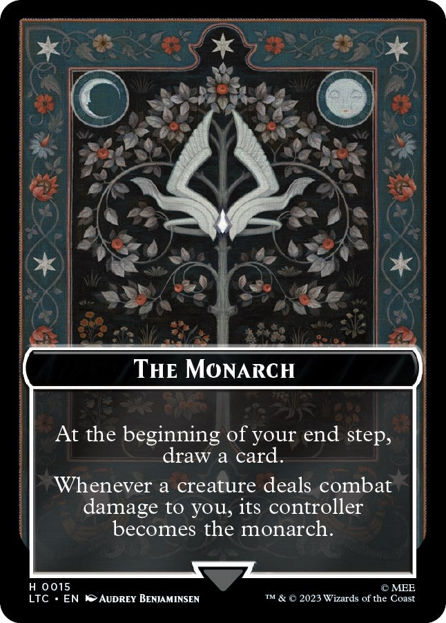 Image for The Monarch // Treasure Double-Sided Token (Commander: The Lord of the Rings: Tales of Middle-earth) - Magic: The Gathering