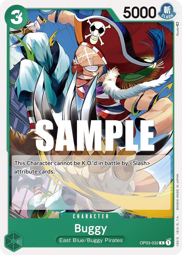 Image for Buggy (032) (Pillars of Strength) (OP03-032) - One Piece Card Game