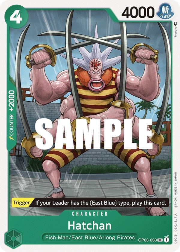 Image for Hatchan (Pillars of Strength) (OP03-033) - One Piece Card Game