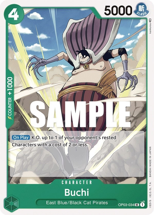 Image for Buchi (Pillars of Strength) (OP03-034) - One Piece Card Game