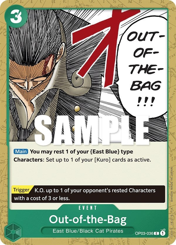 Image for Out-of-the-Bag (Pillars of Strength) (OP03-036) - One Piece Card Game