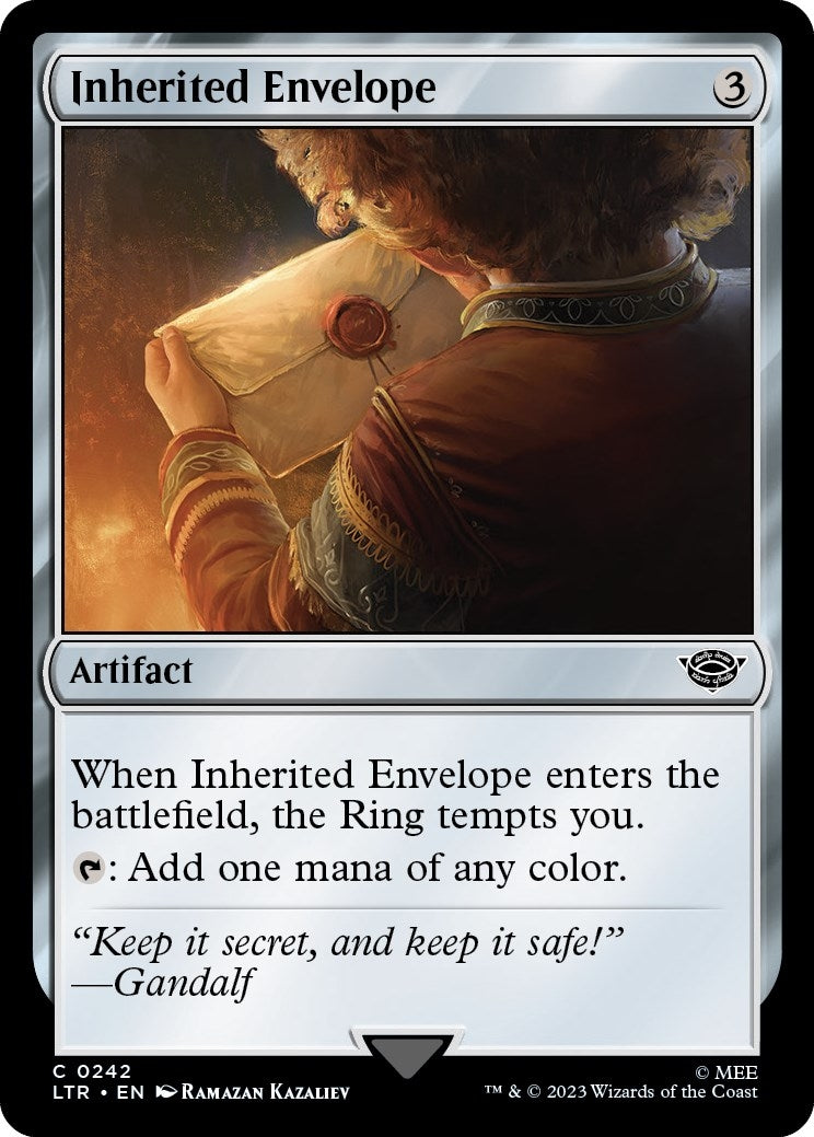 Image for Inherited Envelope (Universes Beyond: The Lord of the Rings: Tales of Middle-earth) (242) - Magic: The Gathering