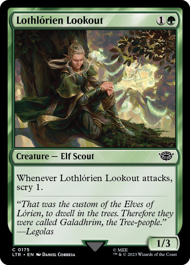 Image for Lothlorien Lookout (Universes Beyond: The Lord of the Rings: Tales of Middle-earth) (175) - Magic: The Gathering