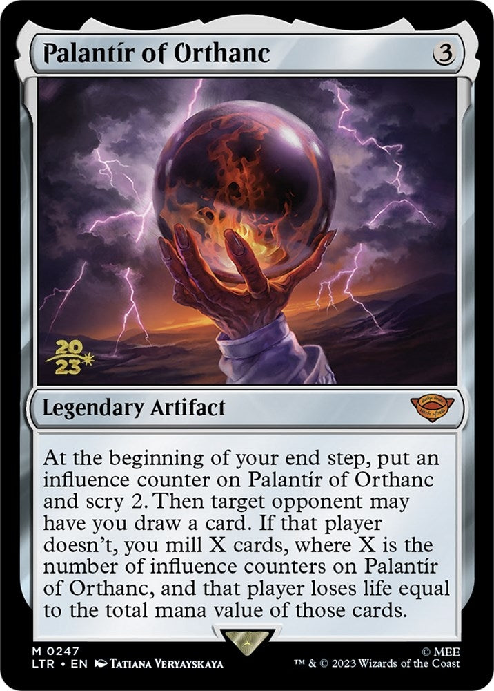 Image for Palantir of Orthanc (Prerelease Cards) (247) - Magic: The Gathering