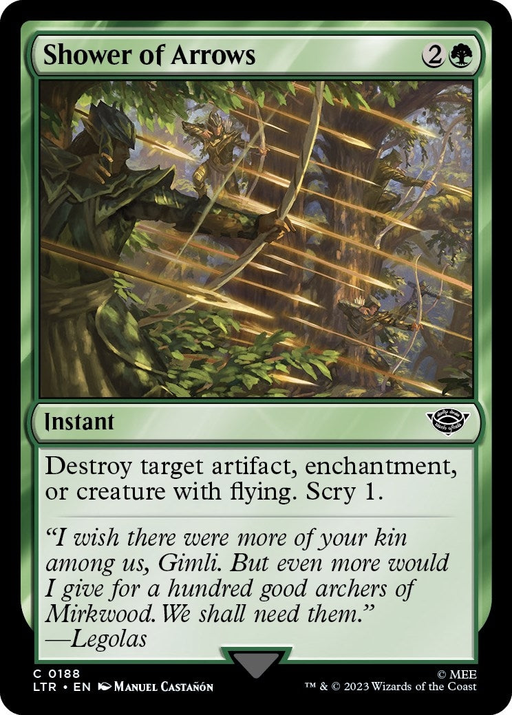 Image for Shower of Arrows (Universes Beyond: The Lord of the Rings: Tales of Middle-earth) (188) - Magic: The Gathering