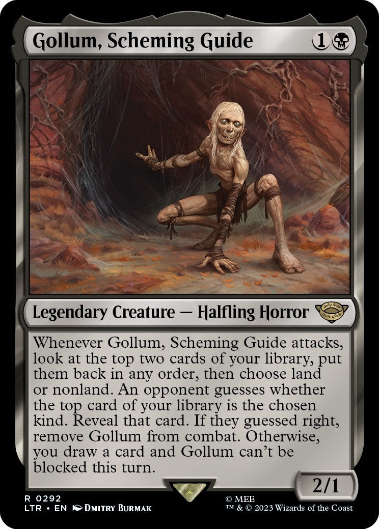 Image for Gollum, Scheming Guide (Universes Beyond: The Lord of the Rings: Tales of Middle-earth) (292) - Magic: The Gathering