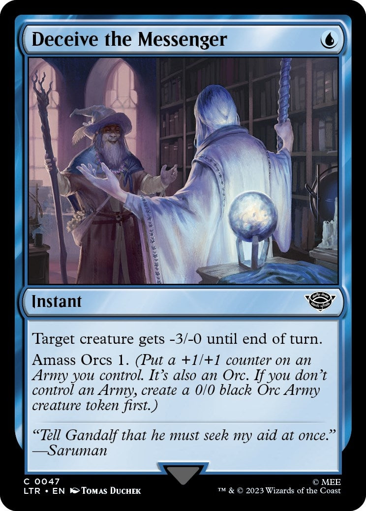 Image for Deceive the Messenger (Universes Beyond: The Lord of the Rings: Tales of Middle-earth) (47) - Magic: The Gathering
