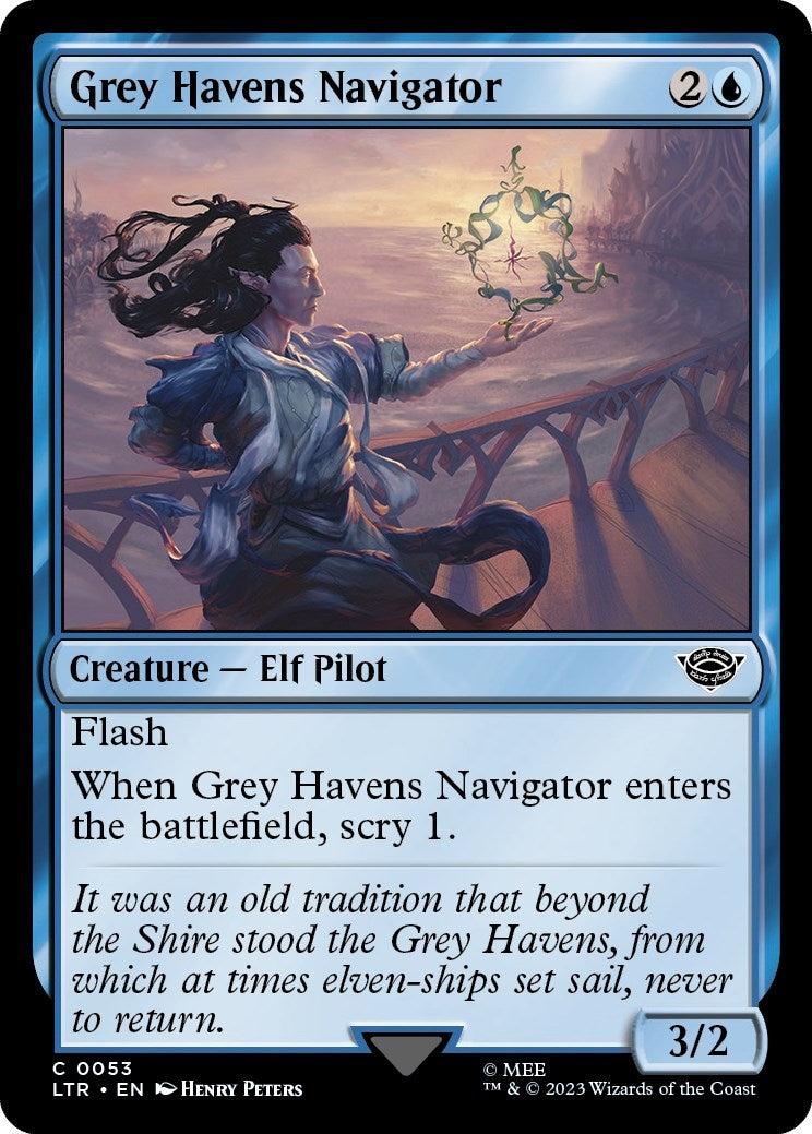 Image for Grey Havens Navigator (Universes Beyond: The Lord of the Rings: Tales of Middle-earth) (53) - Magic: The Gathering