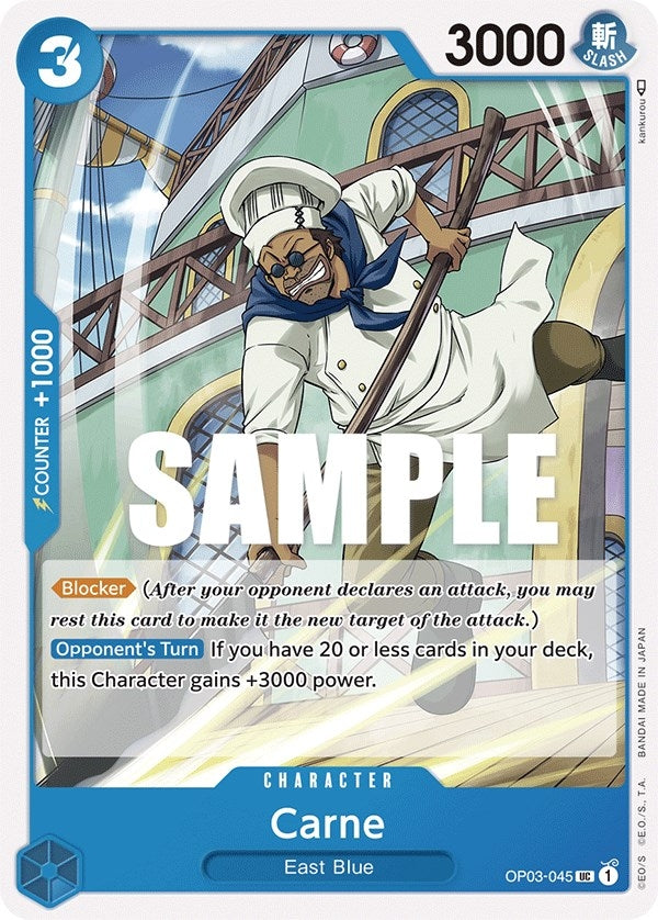 Image for Carne (Pillars of Strength) (OP03-045) - One Piece Card Game