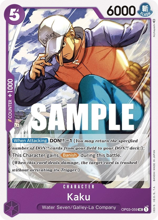 Image for Kaku (059) (Pillars of Strength) (OP03-059) - One Piece Card Game