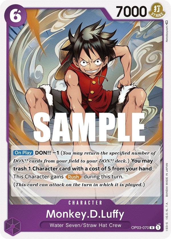 Image for Monkey.D.Luffy (Pillars of Strength) (OP03-070) - One Piece Card Game