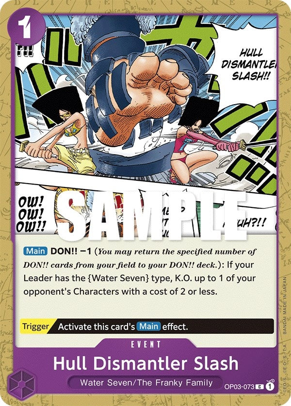 Image for Hull Dismantler Slash (Pillars of Strength) (OP03-073) - One Piece Card Game