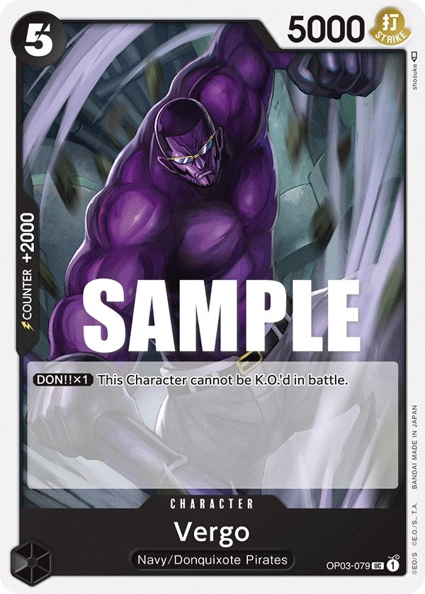 Image for Vergo (Pillars of Strength) (OP03-079) - One Piece Card Game