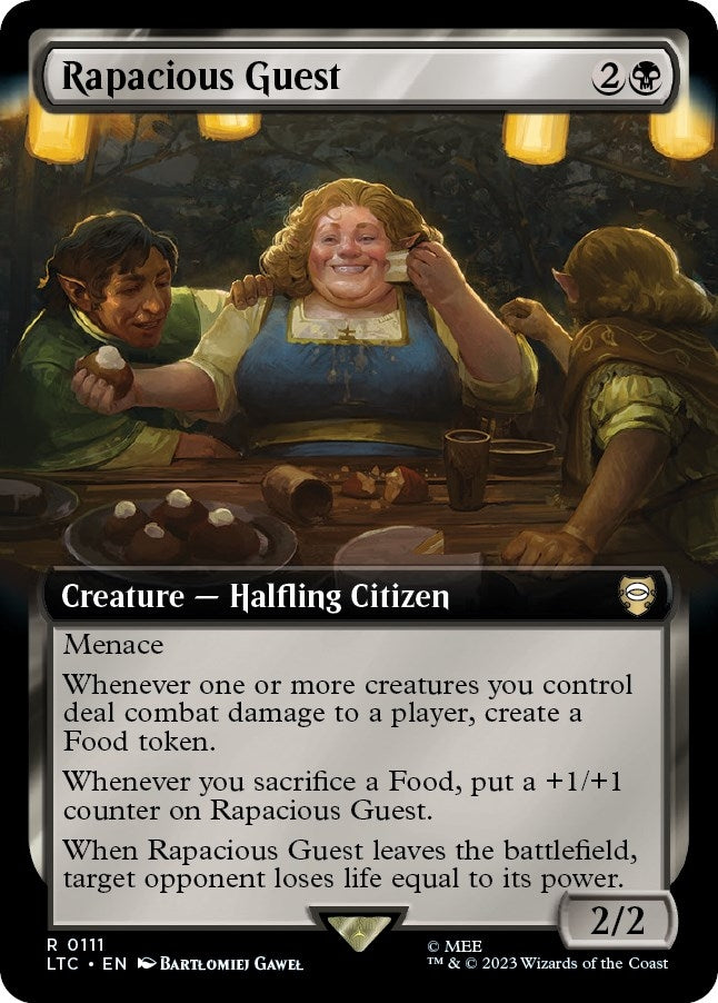 Image for Rapacious Guest (Extended Art) (Commander: The Lord of the Rings: Tales of Middle-earth) (111) - Magic: The Gathering