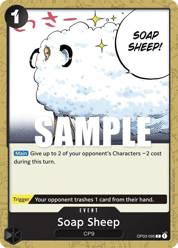 Image for Soap Sheep (Pillars of Strength) (OP03-095) - One Piece Card Game