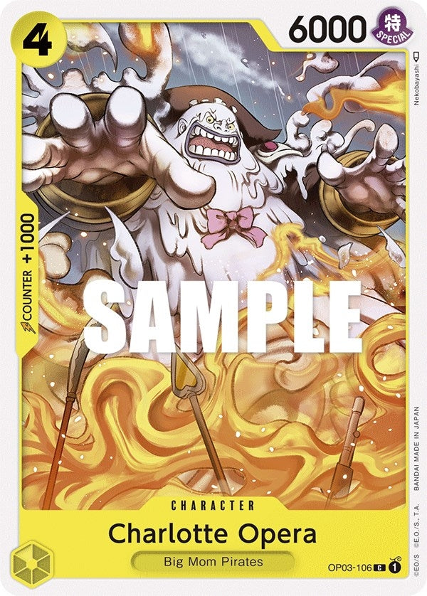Image for Charlotte Opera (Pillars of Strength) (OP03-106) - One Piece Card Game