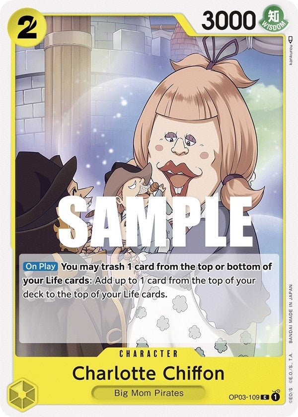 Image for Charlotte Chiffon (Pillars of Strength) (OP03-109) - One Piece Card Game