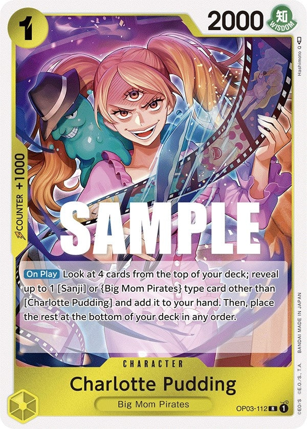 Image for Charlotte Pudding (Pillars of Strength) (OP03-112) - One Piece Card Game