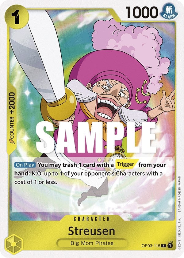 Image for Streusen (Pillars of Strength) (OP03-115) - One Piece Card Game