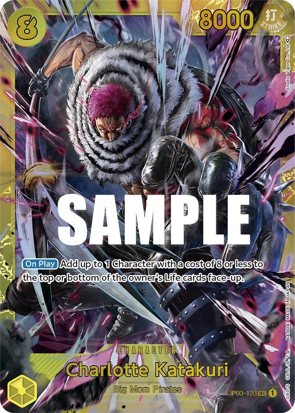 Image for Charlotte Katakuri (123) (Pillars of Strength) (OP03-123) - One Piece Card Game