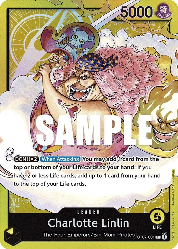 Image for Charlotte Linlin (Starter Deck 7: Big Mom Pirates) (ST07-001) - One Piece Card Game