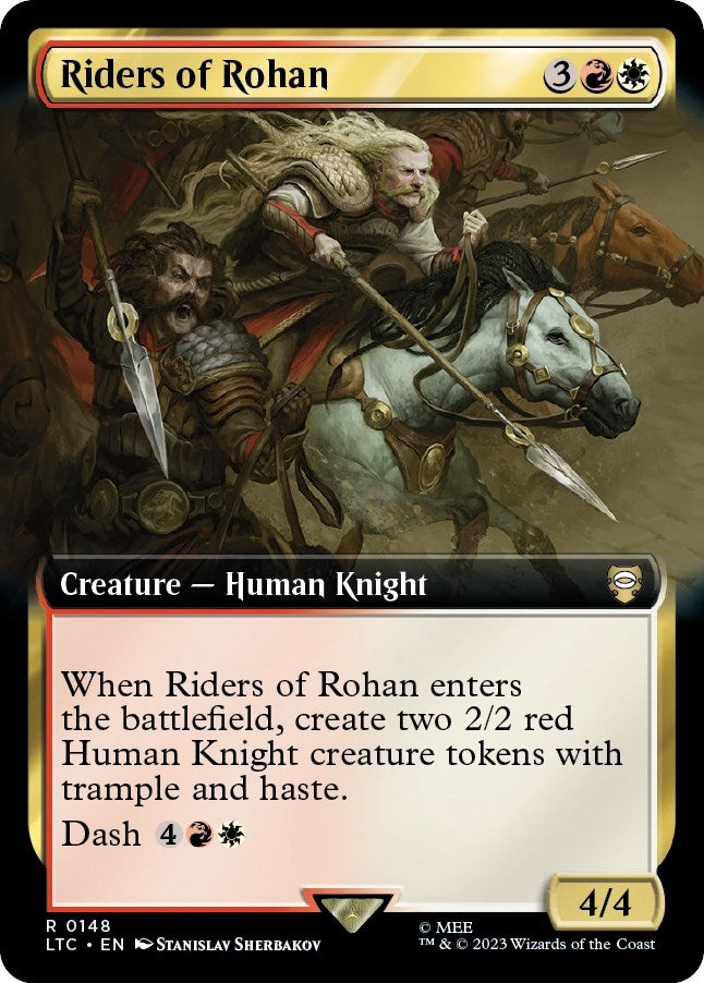 Image for Riders of Rohan (Extended Art) (Commander: The Lord of the Rings: Tales of Middle-earth) (148) - Magic: The Gathering