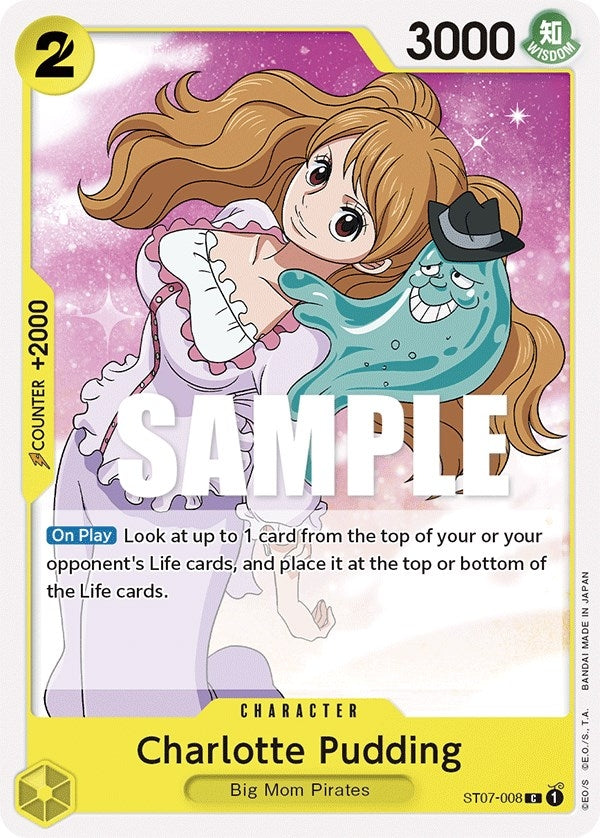 Image for Charlotte Pudding (Starter Deck 7: Big Mom Pirates) (ST07-008) - One Piece Card Game