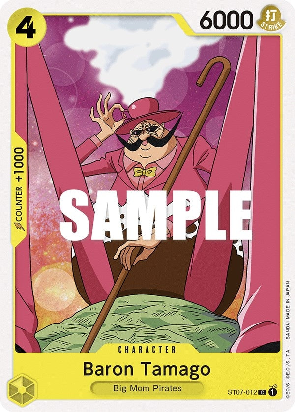 Image for Baron Tamago (Starter Deck 7: Big Mom Pirates) (ST07-012) - One Piece Card Game